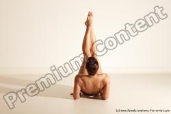 Modern Aerobic reference poses of Estera